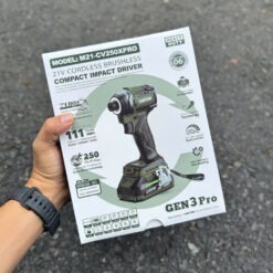 Máy siết vít dùng pin 21V 250Nm Dekton M21-CV250XPRO (màu olive) 13 máy siết vít dùng pin Dekton M21-CV250XPRO (5)