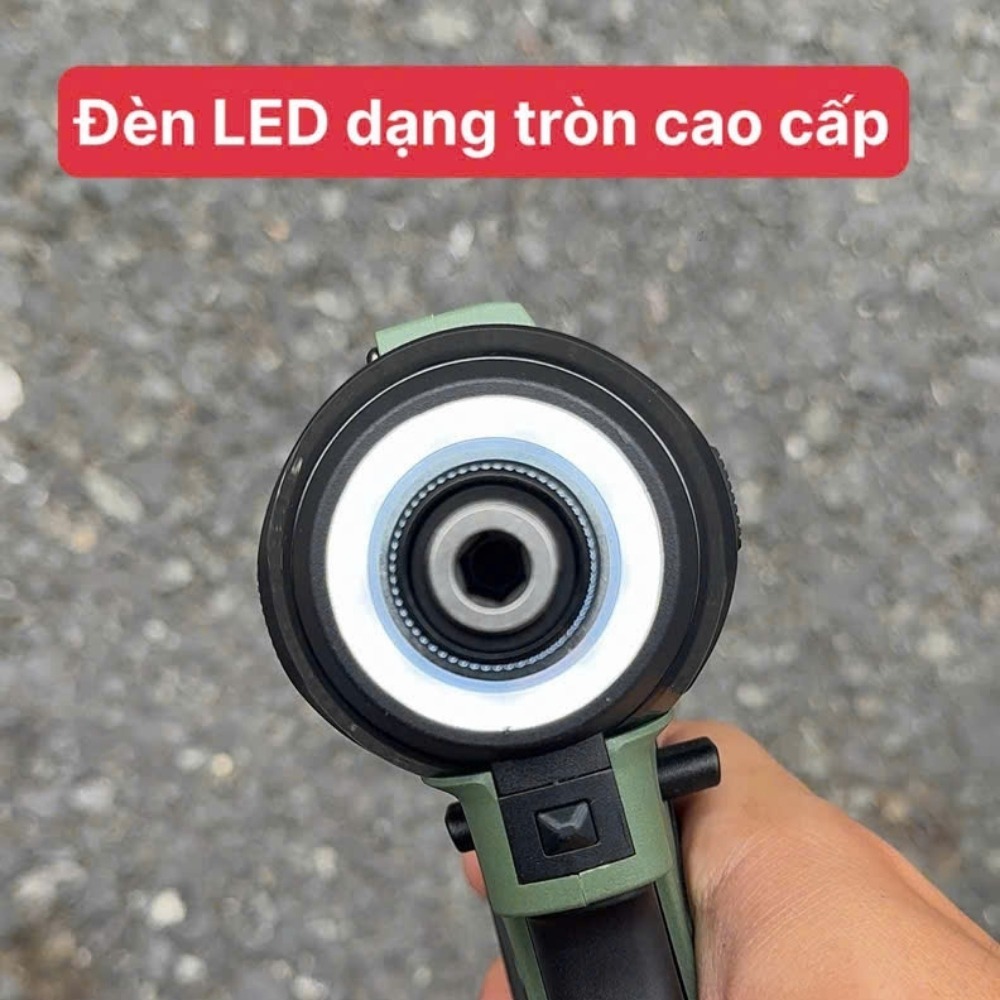 Máy siết vít dùng pin 21V 250Nm Dekton M21-CV250XPRO (màu olive) 9 máy siết vít dùng pin Dekton M21-CV250XPRO (8)