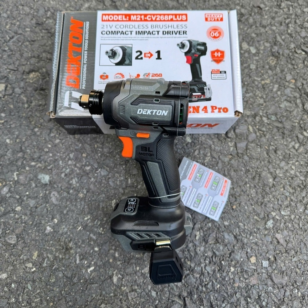 Máy siết vít 2 trong 1 dùng pin 21V Dekton M21-CV268PLUS 3 máy siết vít dùng pin Dekton M21-CV268PLUS (3)