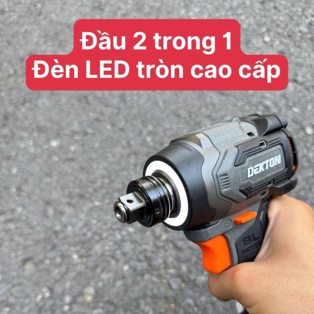 Máy siết vít 2 trong 1 dùng pin 21V Dekton M21-CV268PLUS 7 máy siết vít dùng pin Dekton M21-CV268PLUS (7)