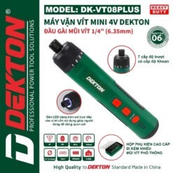 máy siết vít mini dùng pin Dekton DK-VT08PLUS (2)