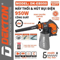 Máy thổi bụi và hút bụi 950W Dekton DK-EB950 5 máy thổi và hút bụi Dekton DK-EB950 (3)