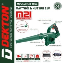 máy thổi và hút bụi dùng pin Dekton M21-TB01 (2)