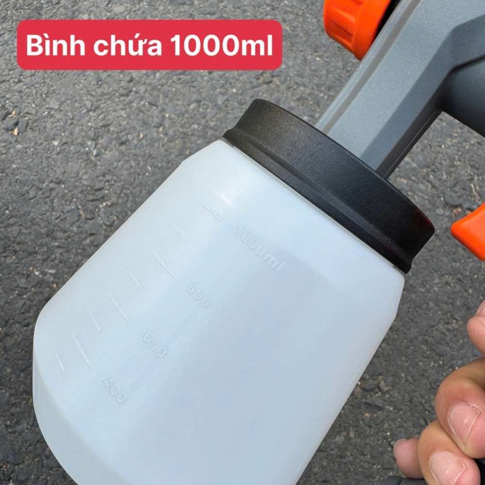 Máy phun sơn dùng pin 21V Dekton M21-SPS1000 8 Máy phun sơn dùng pin 21V Dekton M21-SPS1000 - Ảnh 8