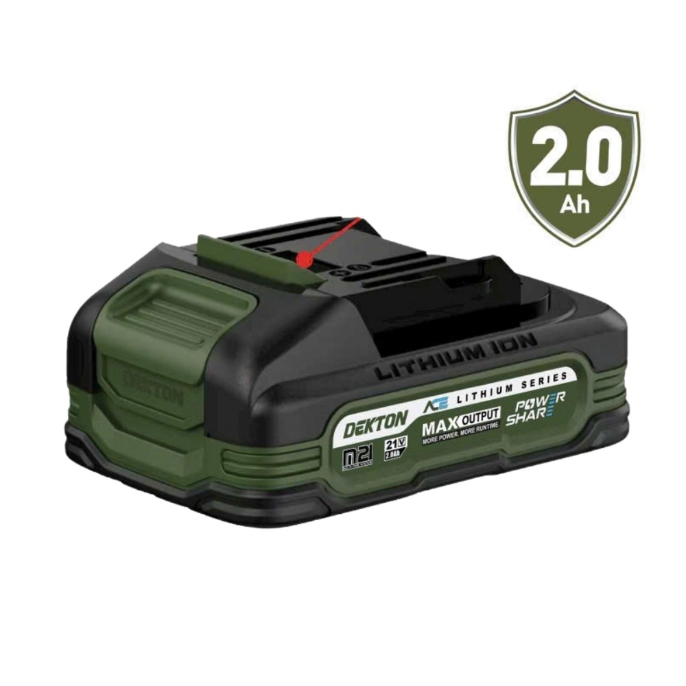 Pin 21V 2.0Ah Dekton M21-B2055XPROMAX (ACE) 1 Pin 21V 2.0Ah Dekton M21-B2055XPROMAX (ACE)