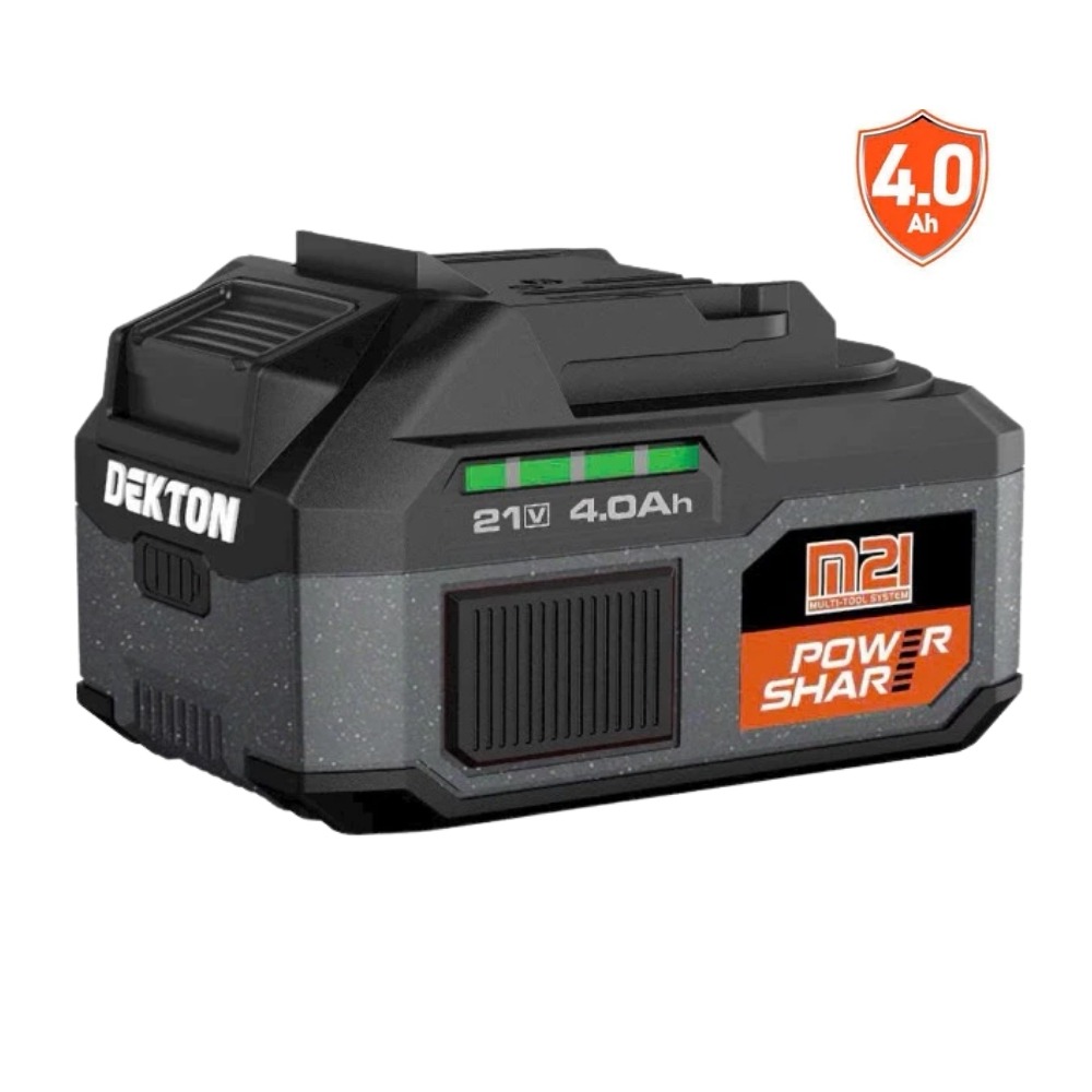 Pin 21V 4.0Ah Dekton M21-B4055A (dòng xả max 65A) 1 Pin 21V 4.0Ah Dekton M21-B4055A (Dòng xả max 65A)