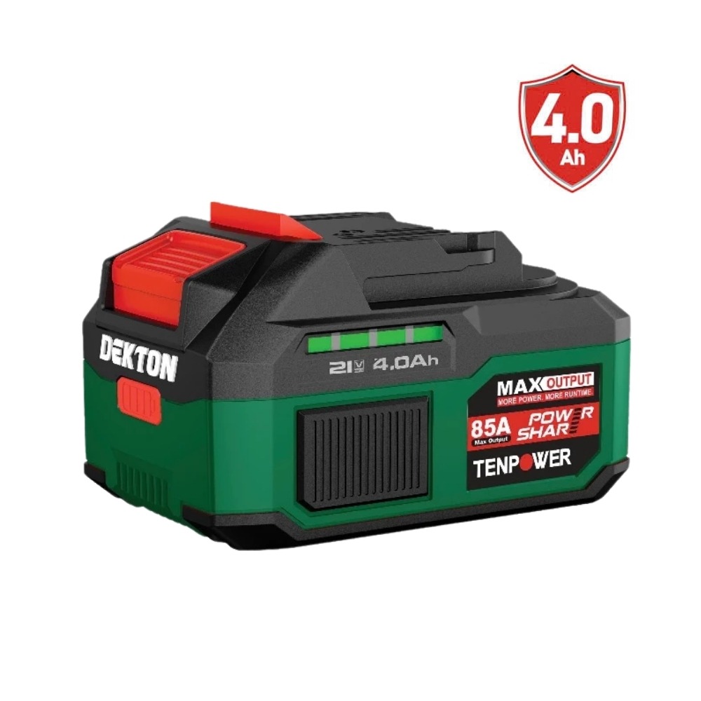 Pin 21V 4.0Ah Dekton M21-B4085PROMAX (dòng xả max 85A) 1 Pin 21V 4.0Ah Dekton M21-B4085PROMAX (dòng xả max 85A)