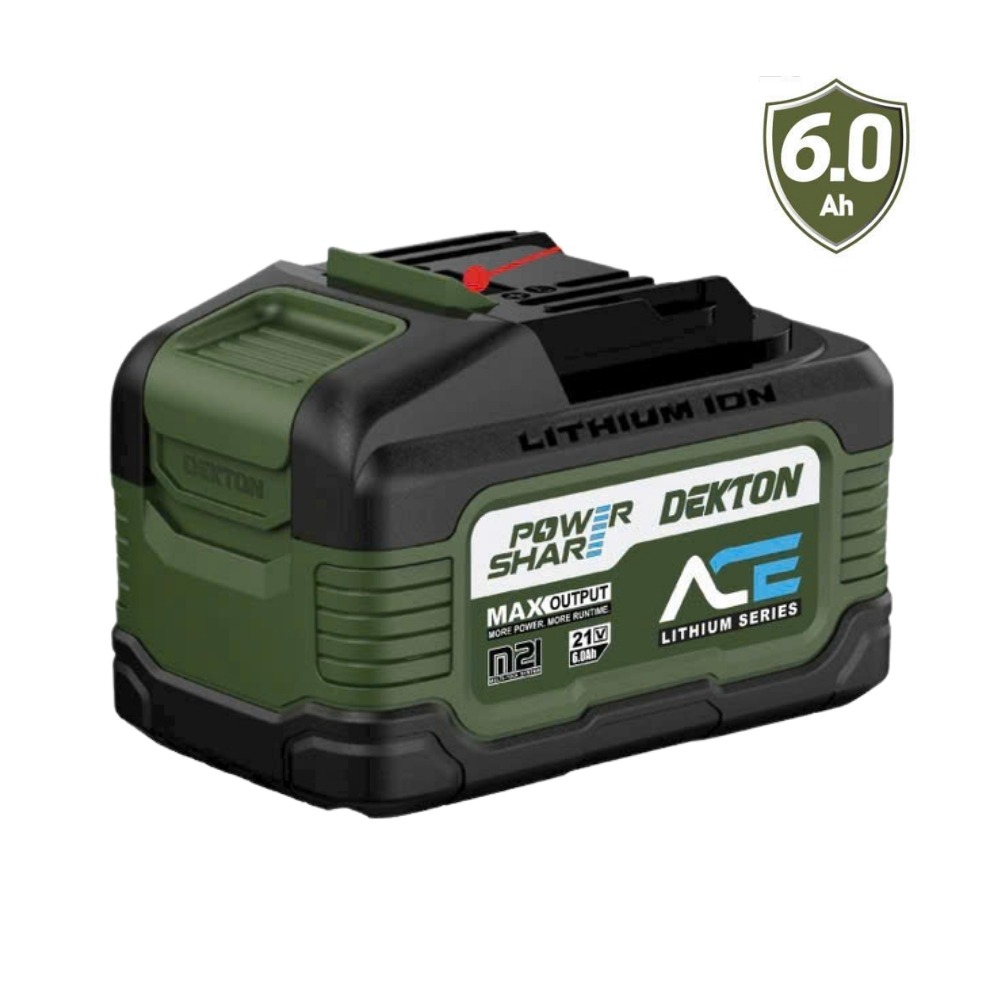 Pin 21V 6.0Ah Dekton M21-B6120XPROMAX (ACE) 1 Pin 21V 6.0Ah Dekton M21-B6120XPROMAX (ACE)