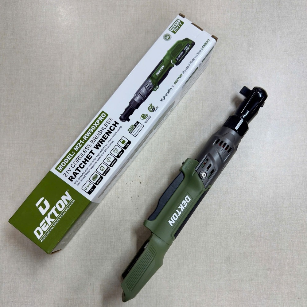 Máy siết bu lông góc dùng pin 21V Dekton M21-RW90XPRO (màu olive) 3 m21-rw90xpro (3)