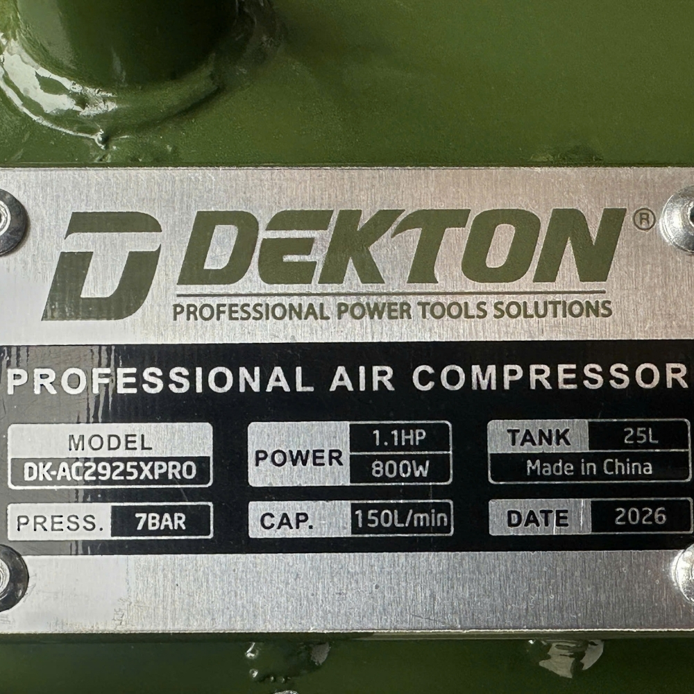 Máy nén khí không dầu 25L 1.1HP Dekton DK-AC2925XPRO 10 DK-AC2925XPRO (10)