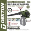 Máy thổi và hút bụi 950W Dekton DK-EB950XPRO (màu olive)
