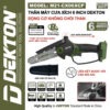 Máy cưa xích pin 21V 6 inch Dekton M21-CX06XCP (màu olive)