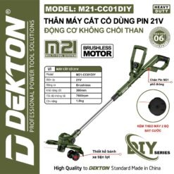 Máy cắt cỏ sân vườn DIY Dekton M21-CC01DIY