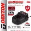 Sạc 16.8V 2.0Ah Dekton D16-S2000