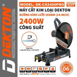Máy cắt sắt 2400W 355mm Dekton DK-CS2400PRO