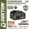 Pin 21V 4.0Ah Dekton M21-B4055XA