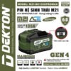 Pin 21V 7.5Ah Dekton M21-B6135XPROMAX