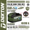 Pin 21V 7.5Ah Dekton M21-B75120XPROMAX