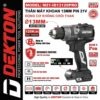 Máy khoan dùng pin 21V-120Nm Dekton M21-ID13120PRO